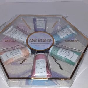 6 piece scented hand cream set